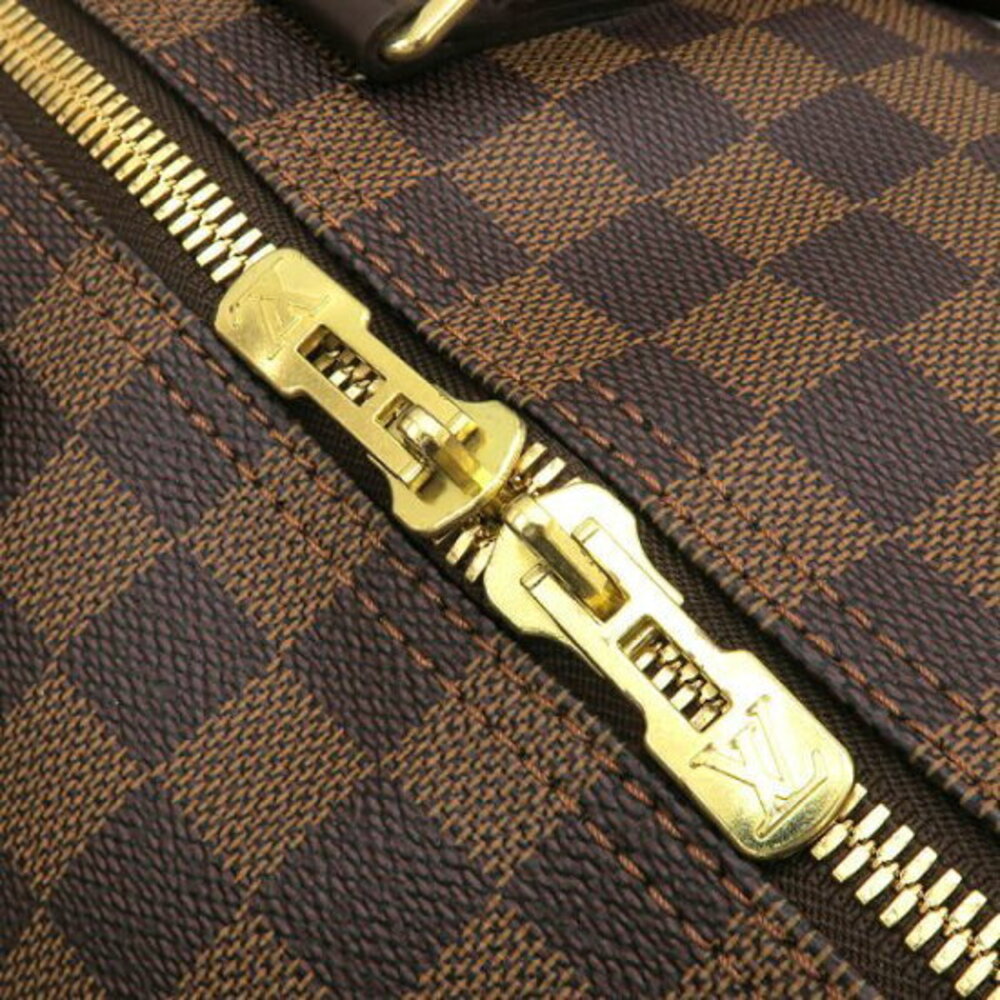 Louis Vuitton Damier Ebene Brown Keepall - Picture 7 of 8